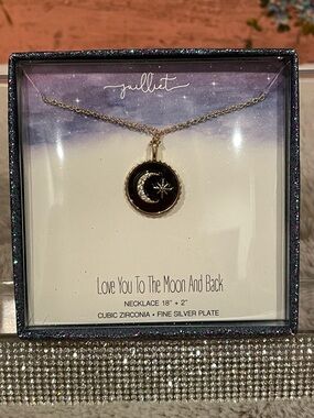 Juilliet "Love You to the Moon and Back" Necklace